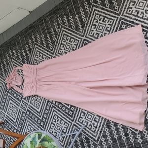 Halter Chiffon Gown